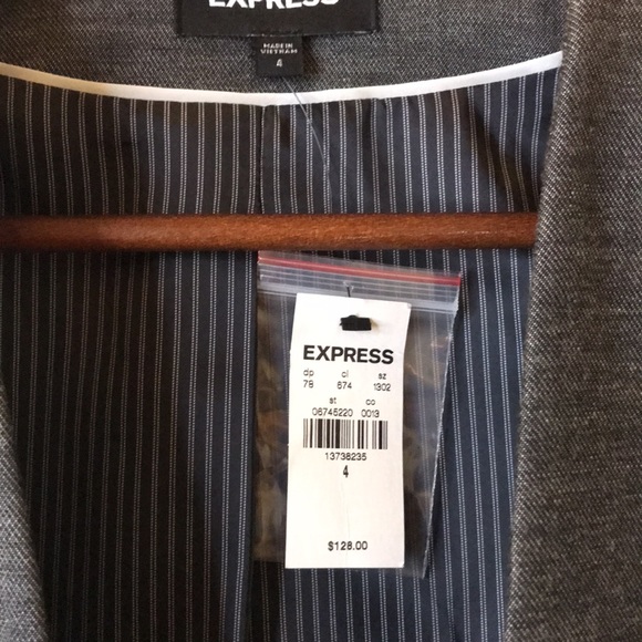 Grey Express Blazer - Picture 3 of 4